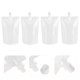 thumbnail image 5 of EeaseMX 50 frascos transparentes para bebidas, bolsa de plástico portátil para bebidas (500 ml), 5 of 7