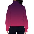 thumbnail image 5 of Gnshining Half Zip Sweatshirts for Women Casual Long Sleeve Lapel Tops Fall Loose Fit Pullovers with Pocket, 5 of 5