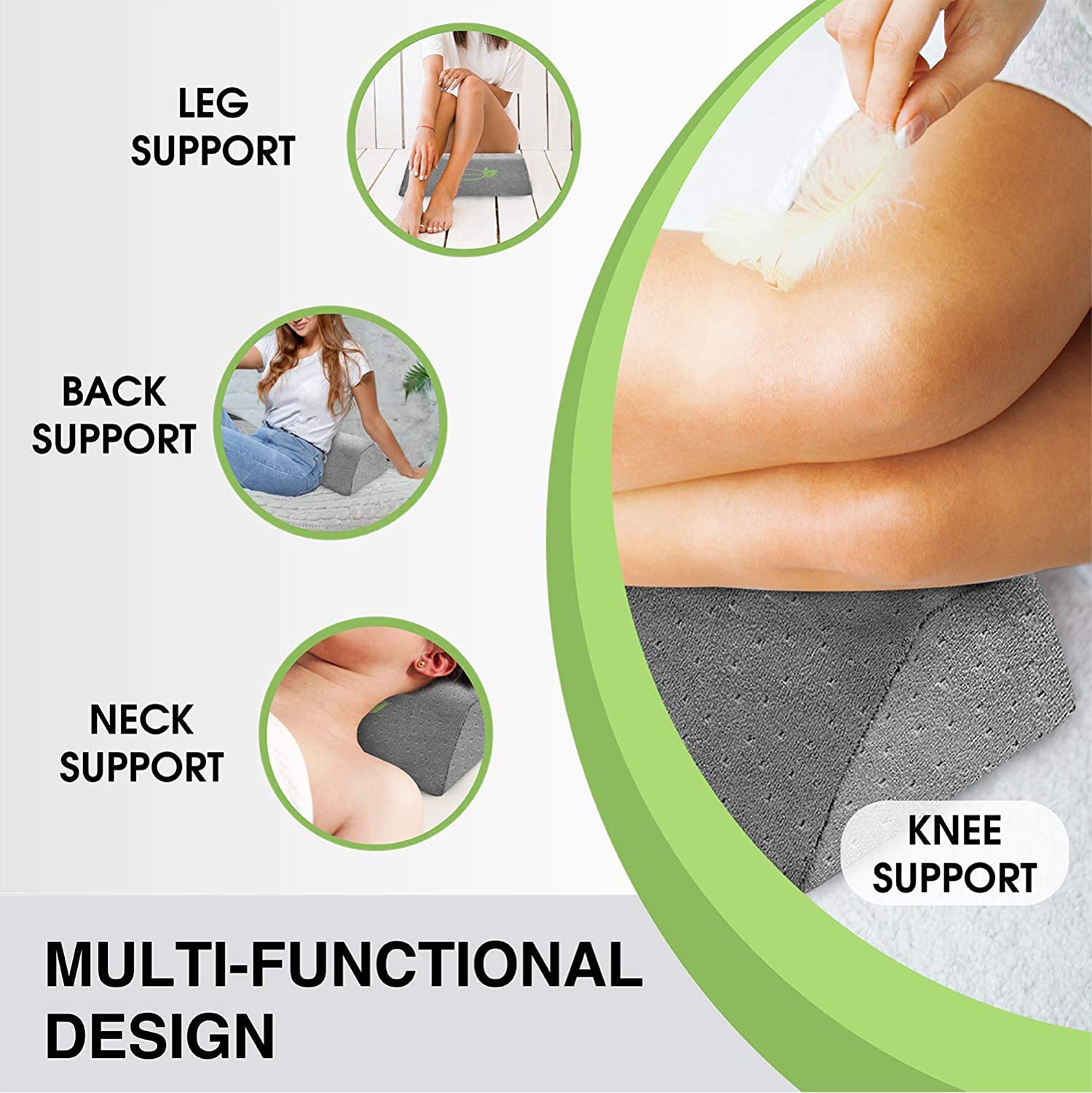 Lumbar Traction Fulcrum , Firm , Gentle Posture Corrector , Lower Back Stretcher Device , Spine Stretcher , Back Traction