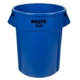 thumbnail image 2 of Rubbermaid 1779732 BRUTE Blue 55 Gallon Round Trash Can, 2 of 4
