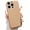 Desert Gold, variant on Matte Liquid Silicone Soft Soap Shape Phone Case for iPhone 16 15 14 Plus 13 12 Pro Max 11 Plain Shockproof Cover(for iPhone 16 Pro Max/Black)