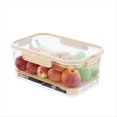 thumbnail image 1 of Caja Conservación Alimentos Frescos para Refrigerador Portátil, Cajón para Verduras Portátil Gran Capacidad con Asa, Contenedores Almacenamiento Frutas para Refrigerador B, 1 of 5