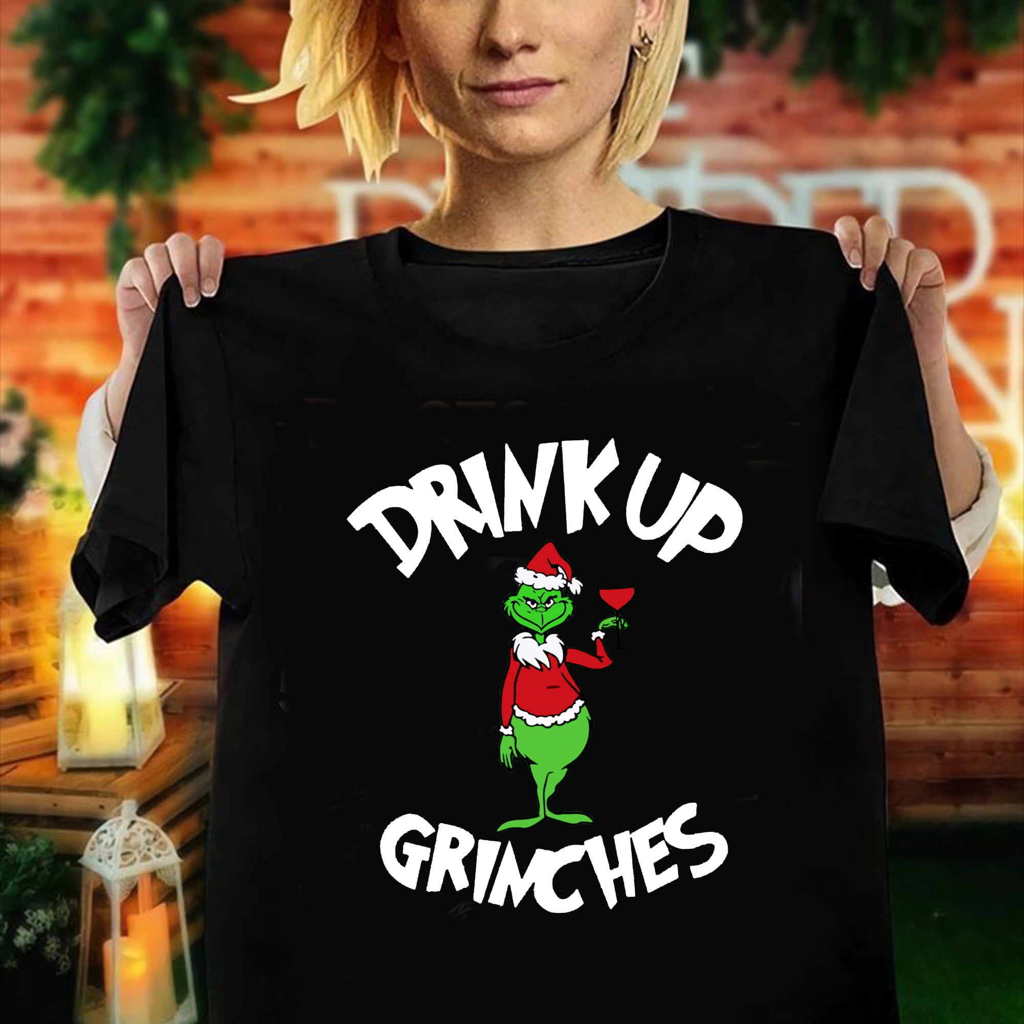 2021 Christmas Funny Drink Up Grinches 