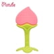 thumbnail image 1 of Juguetes para la dentición (1 paquete) - Juego de llaves para la dentición infantil, sin BPA, congelador orgánico natural seguro para bebés y niños pequeños, mordedores de silicona para bebés - melocotón-melocotón- brillar Electrónica, 1 of 5