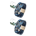thumbnail image 4 of Pulseras pendientes sweethay estampado de leopardo Colgante Brazalete Buena artesanía Joyería de moda Regalos para el Día de la madre, 4 of 6