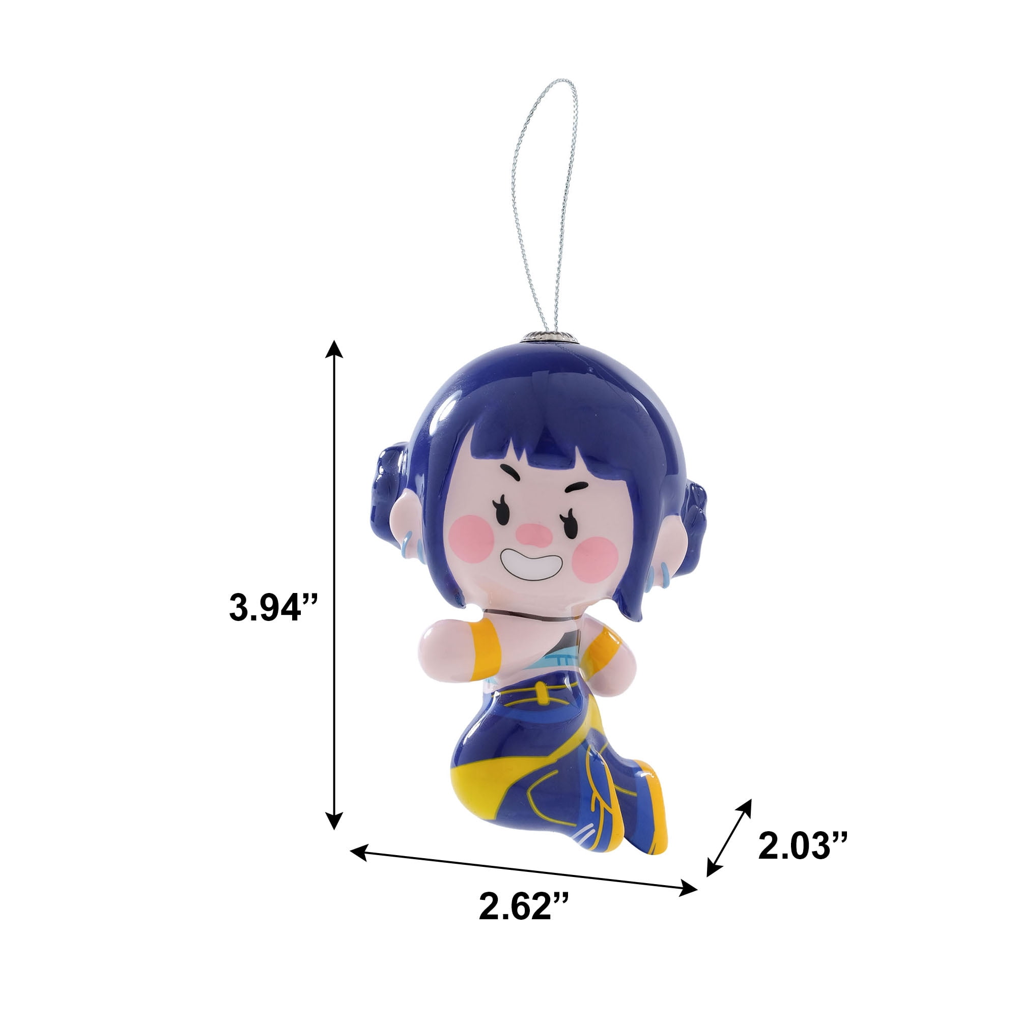 K-Pop Demon Hunters Zoey Figural Christmas Tree Ornament, Single Pack
