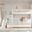 White, variant on MODERNLUXE Twin over Twin Bunk Bed with Trundle and Cabinets, Wood Bed with Staircase and Slide, Walnut