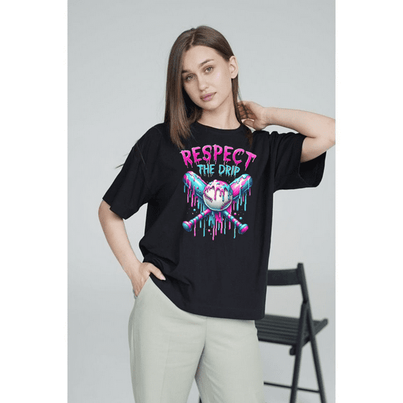 Respect The Drip Streetwear Fashion Graphic Unisex T-Shirt up to size 5XL