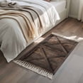 thumbnail image 2 of Kitchen Runner Rugs, Vintage Farmhouse Barn 2'x3' Throw Rug with Tassels, Country Wooden Plank Washable Soft Floor Carpet Runner for Hallway Bedroom Bathroom Laundry Room, 2 of 9