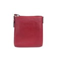 thumbnail image 3 of Coach Women's Mini Rowan Top Zip File Crossbody  Bag in Crossgrain Leather (Red), 3 of 4