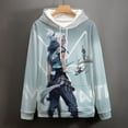 thumbnail image 4 of Valorant Casual Pullover Hoodie Unisex Hooded Sweatshirt Novelty 3D Graphic Long Sleeve Sweater with Pocket M, 4 of 8