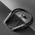 thumbnail image 2 of OAVQHLG3B Bluetooth Neckband Headphones With 14mm Drivers HD Stereo Clear Sound IPX5 Waterproof Sporty And Ergonomic Neck Hanging Design, 2 of 7