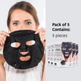 thumbnail image 7 of Iroha Nature, Face Sheet Mask for Skin Care with Activated Charcoal - Pack of 5 Pieces, 7 of 7