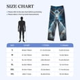 thumbnail image 4 of Fotbe Forest Meditating Goat Pantalones de Pijama para Hombre, Pantalones de Dormir, Pantalones de Casa con Cintura Ajustable y Bolsillos-Small, 4 of 6