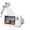 White, variant on Cell Phone Stand with Wireless Bluetooth Speaker and Anti-Slip Base HD Surround Sound Perfect for Home and Outdoors with Bluetooth Speaker for Desk Compatible with iPhone/Samsung Galaxy