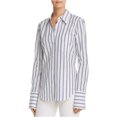 thumbnail image 1 of Theory Womens Slim Collar Button Up Shirt, Blue, X-Large, 1 of 1