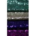thumbnail image 2 of QUINCY Sequin Fabric on Mesh Material ,2-Way Stretch, 52 Inch. In Width, | Home Decor, Fuchsia / Cut by the Yard, 2 of 10