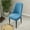 Blue, variant on JingChun Wingback Side Chair Cover Stretch Dining Chair Covers Slipcovers Sloping Arm Chair Protector Cover Washable Upholstered Arm Dining Chair Cover for Dining Room Banquet Home Decor