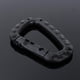 thumbnail image 2 of Mosquetón Amonsee D Forma Negro 85 x 55 mm plástico-acero de alta resistencia, 2 of 5