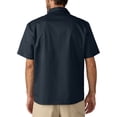 thumbnail image 3 of Men's Genuine Dickies 1/4 Zip Short Sleeve Workwear Shirt, 3 of 7