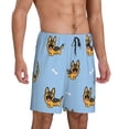 thumbnail image 6 of Mens Pajama Shorts, Cute Puppy Sleep Shorts Men Pajama Bottoms Lounge PJ Shorts with Pockets, 6 of 6