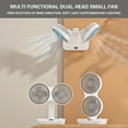 thumbnail image 6 of Needhep Standing Fans Cold Air for Home,Fans for Camping, Noisy Fan For Sleeping, Mini Tower Fan, Electric Fan Portable (white), 6 of 9