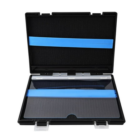 Large Capacity Fishing Tackle Box Double-Sided Lure Storage Case with Transparent Partition ABS Hard Wear-Resistant