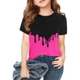 thumbnail image 2 of Gpaecead Boys Girls Easter Shirts Print Tshirt Short Sleeve Top Graphic Tshirts 3-14 Years Hot Pink, 2 of 6