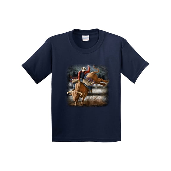 Inktastic Bull Riding Youth T-Shirt