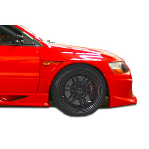 20032006 Mitsubishi Lancer Evolution 8 9 Duraflex VTX Wide Body Front Fenders 2 Piece