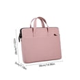 thumbnail image 2 of Pink Oxford Cloth Laptop Bag Messenger 14 Inch For Notebook Tablet Travel 15.0X11.0X1.2 In, 2 of 6