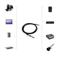 thumbnail image 2 of JZROCKER 6.35mm to 3.5mm DualChannel Male to Male 3.5 Audio Cable for Electric Guitar, 2 of 7