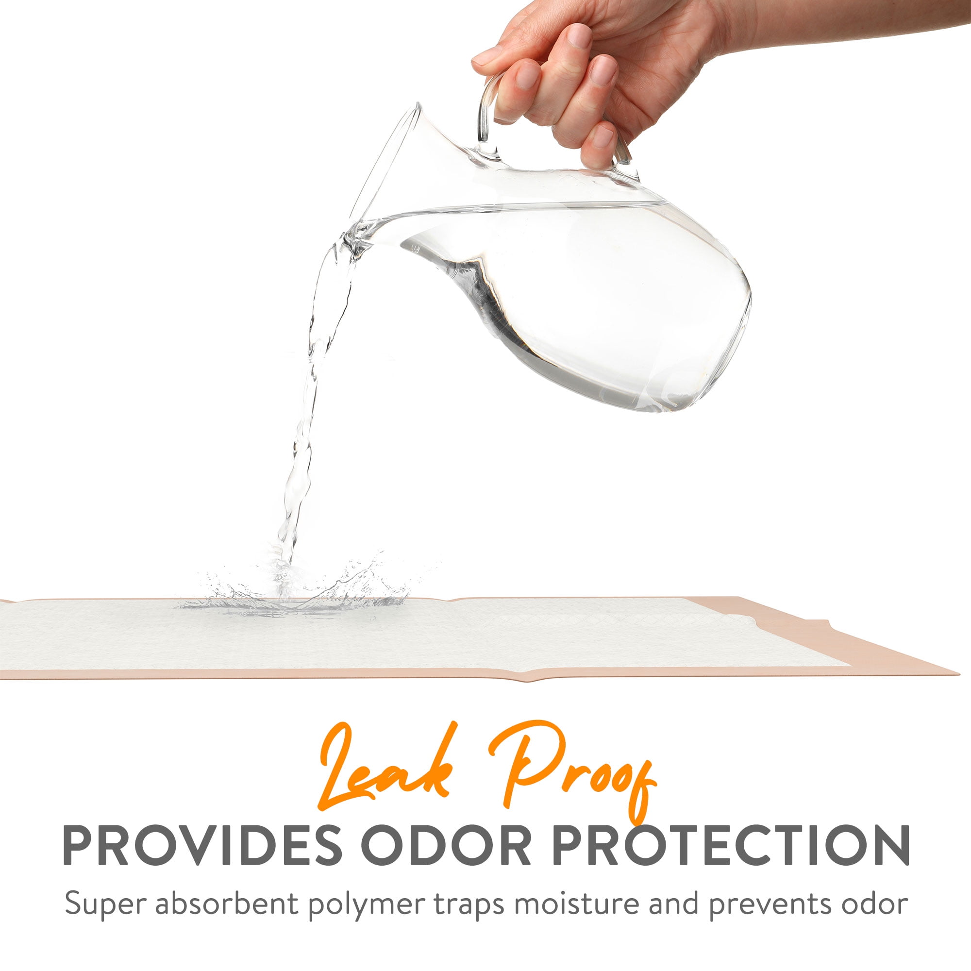 Inspire Extra Large Super Absorbent Disposable Bed Pads for Chronic Incontinence Ultra Thick and Absorbent Bed Pads Disposable Adult | Pee Pads for Adults (30" X 36" Pack Of 50)