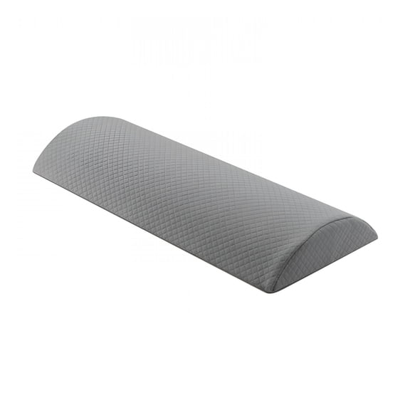 XIBUFE Lumbar Support Pillow for Bed,Back Pillow for Sleeping Side Sleeper Pillow,Half Moon Pillow Knee Pillow for Side Sleepers