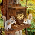 thumbnail image 4 of squirrel feeder Funny for corn for peanuts picnic garden decoration, 4 of 5