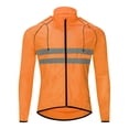 thumbnail image 2 of Hombre Mujer a prueba de viento Protección Chaqueta de ciclismo Manga larga de viento Camisa de ciclismo con cremallera frontal y bolsillos SG Macarena Chaqueta de ciclismo de manga larga, 2 of 8