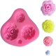 thumbnail image 4 of Flower Cake Fondant Molds, Mini Flower Silicone Molds, Rose Flower Mold, Daisy, 4 of 5