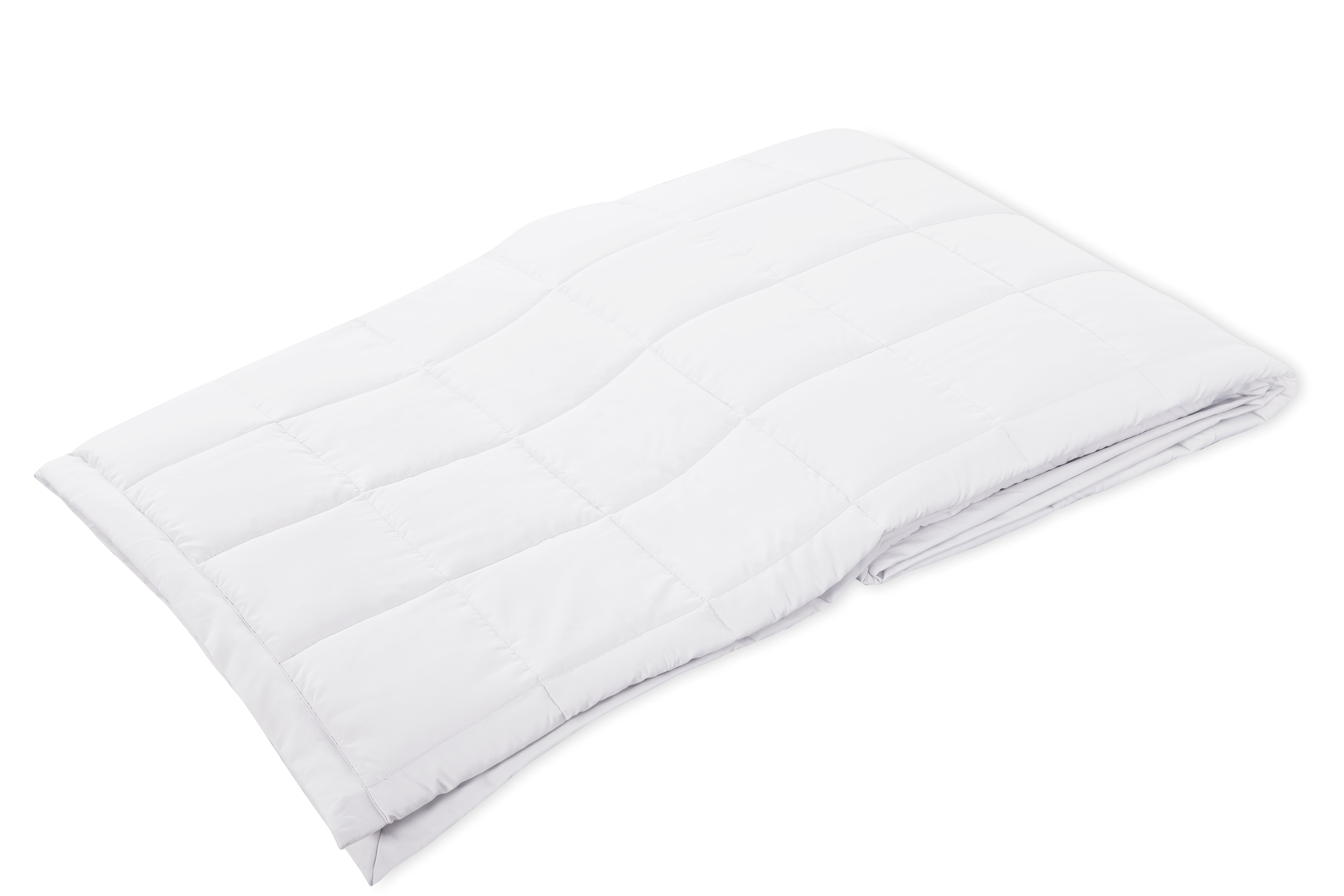 Mainstays Solid Twin Down Alternative Blanket, White