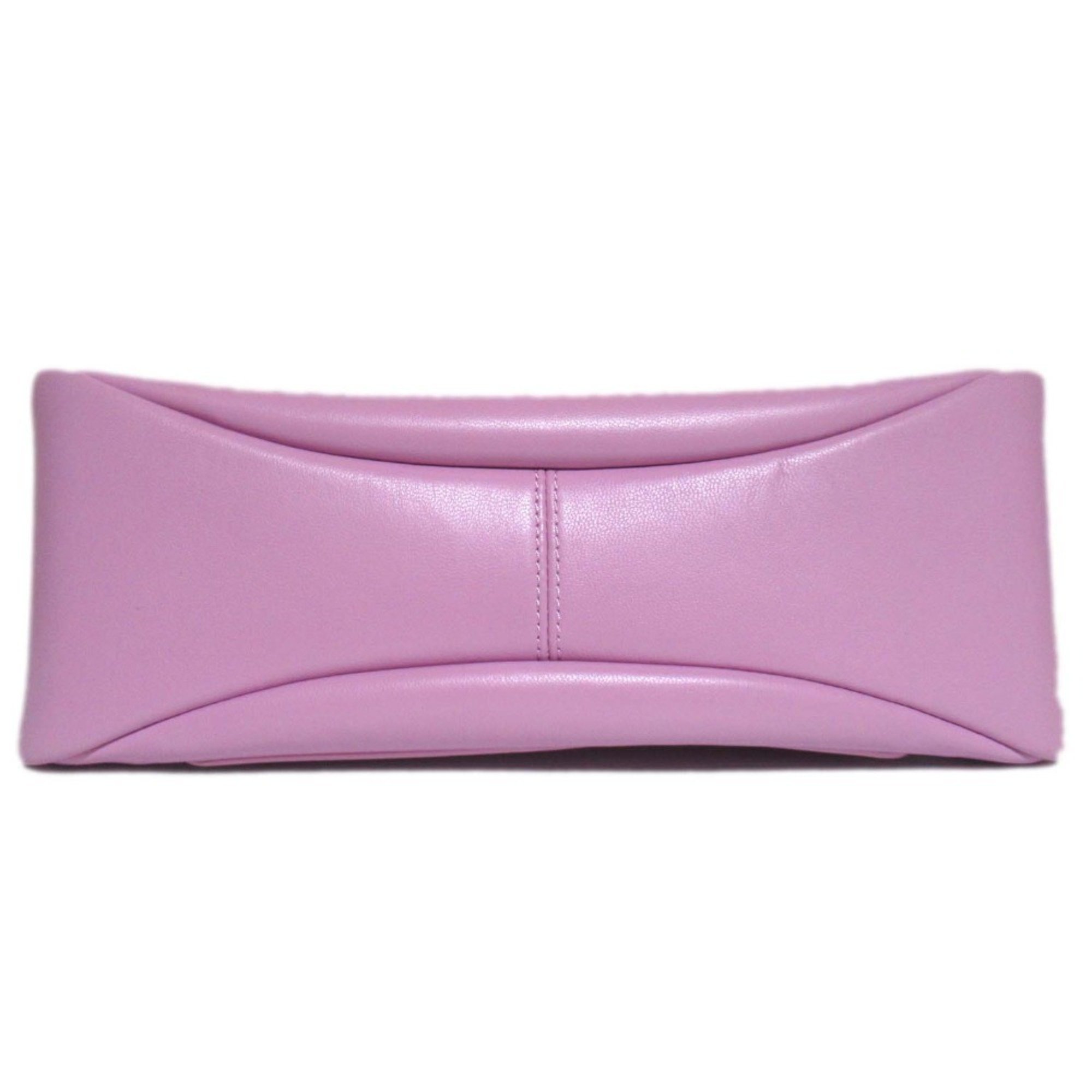 Pre-Owned Kate Spade Grace Leather Flap One-Shoulder Bag, Pink, Women's