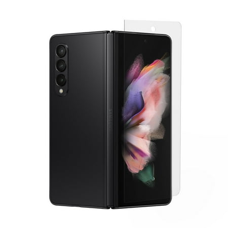 ZAGG - InvisibleShield Ultra Clear+ with D3O Advanced Scratch & Shatter Screen Protector for Samsung Galaxy Z Fold3 5G