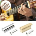thumbnail image 2 of JUNTEX Hawaiian Guitar Tonebar Stainless Steel Guitar Tonebar Lap with Finger Pick, 2 of 12