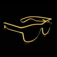 thumbnail image 3 of LINLIN LED Light Up Glasses, Neon Glasses Party LED Glasses Flash Glasses EL Wire Glasses with Wired Control Battery Case for Halloween Christmas Party, 3 of 8