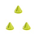 thumbnail image 3 of bedienty Funnel Shaped Carrot Cutter Vegetable Shred Device Radish Cutter Spiral Kitchen Tools for Cooking Salad green 3Set, 3 of 6