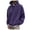 Purple, variant on Aayomet Men'S Fashion Hoodies Men's Warm Hoodie Pullover Sherpa Lined Sweatshirt for Men with Pockets,Blue XL