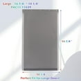 thumbnail image 2 of Large Dog Door Replacement Flaps with Screws - Pet Door Replacement Flap Compatible with Petsafe Freedom Doggie Doors Replacement Flaps PAC11-11039 10 1/8" X 16 7/8", Flexible, No Warped, 2 of 7