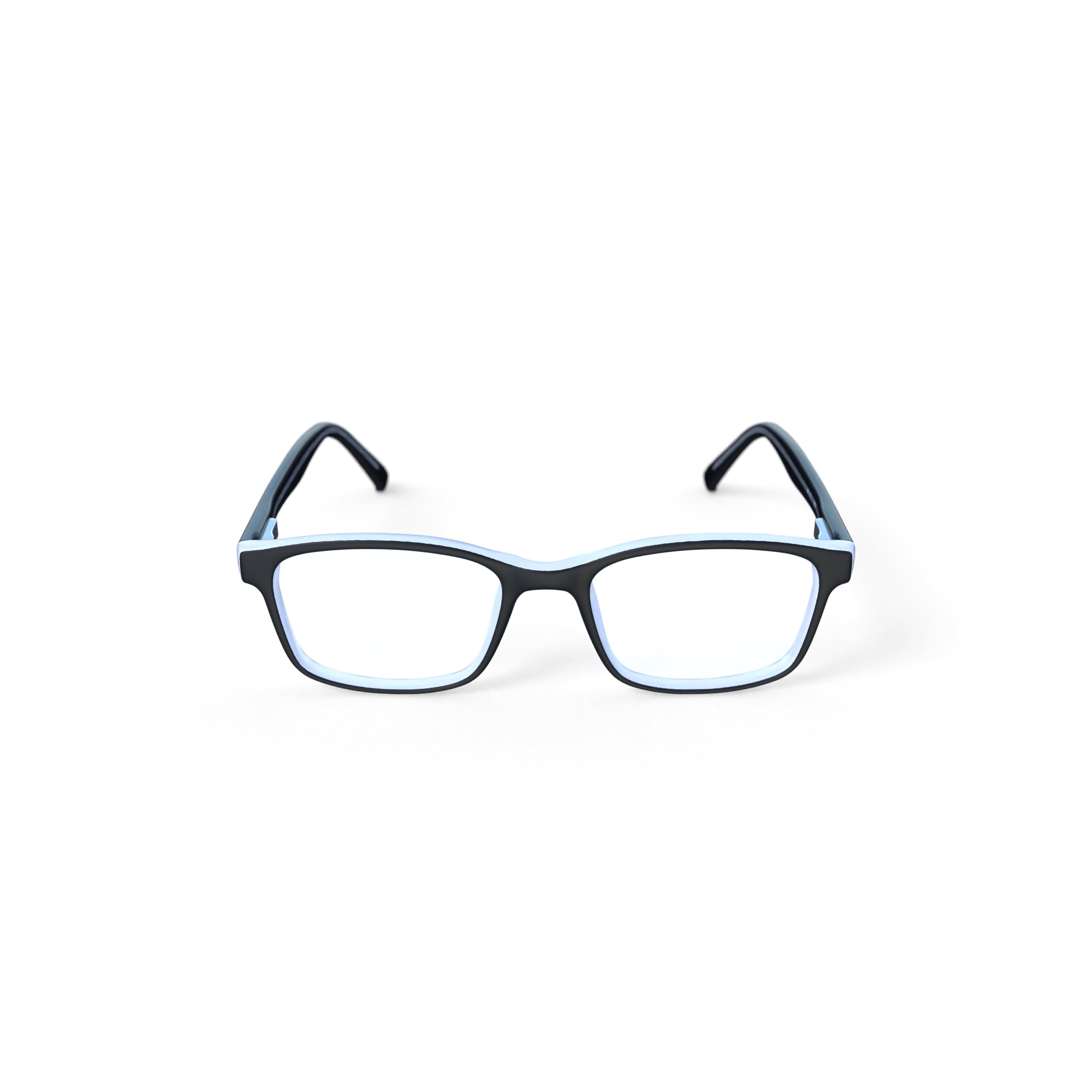 Youth Carter Rx'ble Eyeglasses with Case, BLACK