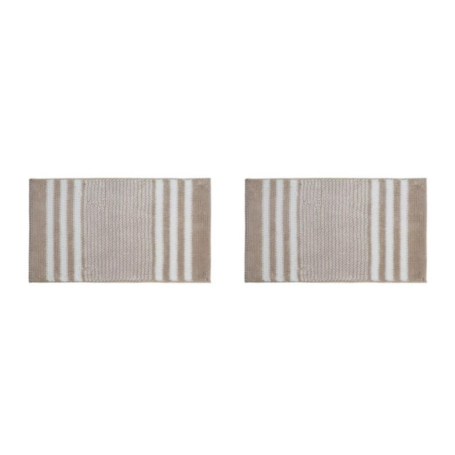 Toystoory Alfombra de baño , segura, textura , lavable a máquina, fibra de agarre fuerte, colección clásica, Type2 NO2