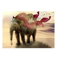 thumbnail image 3 of GUOOL 5D Round Rhinestone Paint By Number Kits Stitch Needlework Crafts - and Hill Elephant and Hill, 3 of 6
