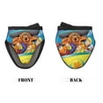 thumbnail image 2 of Lsque Scooby-Doo Pattern Non-Slip Mini Oven Mitt Set，Mini Oven Gloves Silicone Heat Resistant Cooking Pinch Mitts Potholder for Kitchen Cooking & Baking, 2 of 7