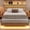 Oak, variant on Feonase Queen Floating Bed Frame with LED Lights & Charging Station, Platform Bed with Wooden Storage Headboard, Steel Slats Support, No Box Spring Needed, Easy Assembly, Noise-Free,Oak